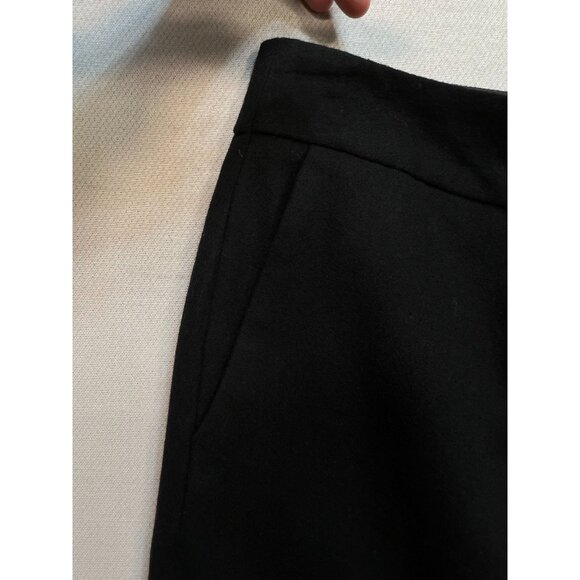 Eddie Bauer Women's Wool Straight & Pencil Skirt Mercer Fit Size 4 Black Stretch - Picture 8 of 11